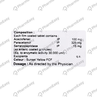 Acelera Sp Strip Of 10 Tablets