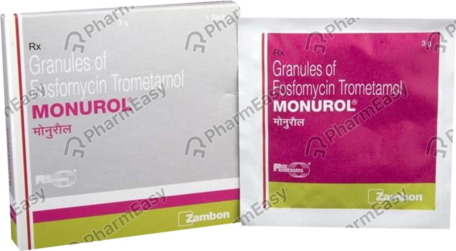 Monurol 3 GM Granules (8) Uses, Side Effects, Price, Dosage