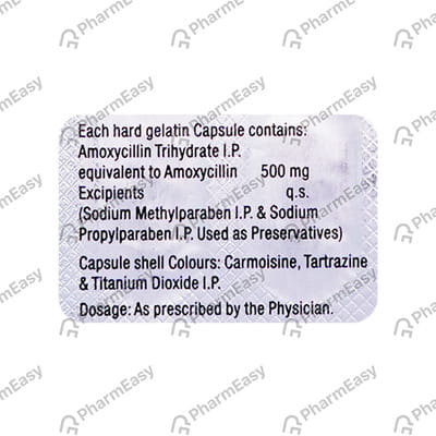 Ronemox Yy 500 Mg Capsule 10