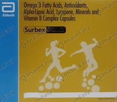 SURBEX GOLD STRIP OF 15 CAPSULES