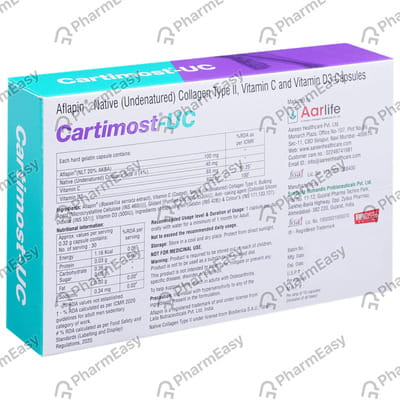 Cartimost Uc Strip Of 10 Capsules
