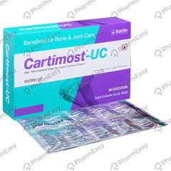 CARTIMOST UC STRIP OF 10 CAPSULES