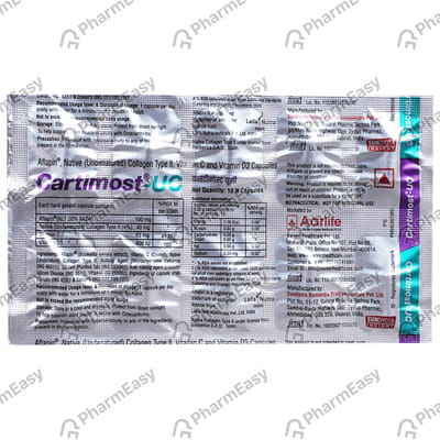 Cartimost Uc Strip Of 10 Capsules