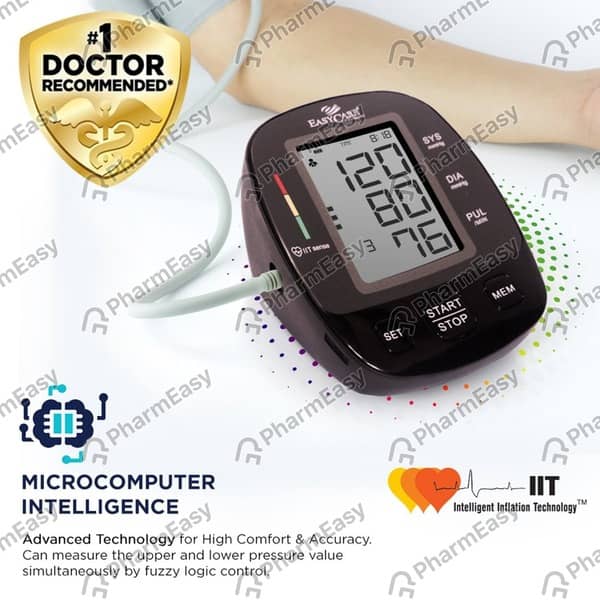 Easycare Ec9099 Digital Arm Type Bp Monitor 1 Numbers