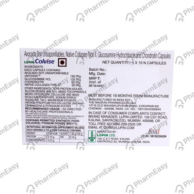 Colvise Strip Of 10 Capsules