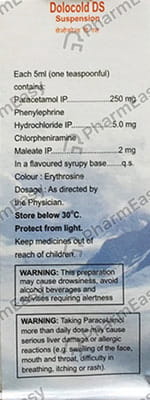Dolocold Ds Bottle Of 60ml Suspension