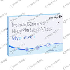 MYOCEIVE PLUS STRIP OF 10 TABLETS