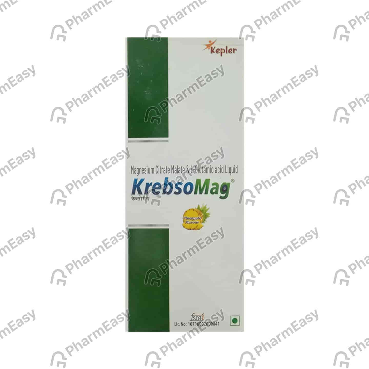 Krebsomag Pineapple Flavour Bottle Of 200ml Oral Liquid