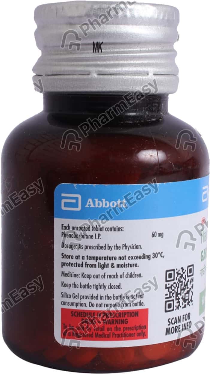 Buy Gardenal 60 MG Tablet (100) Online at Flat 15 OFF PharmEasy