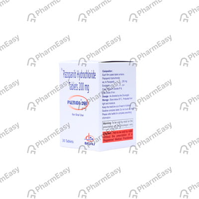 Pazzvida 200mg Bottle Of 30 Tablets