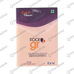 FOCII GR ORANGE FLAVOUR SACHET OF 10GM POWDER