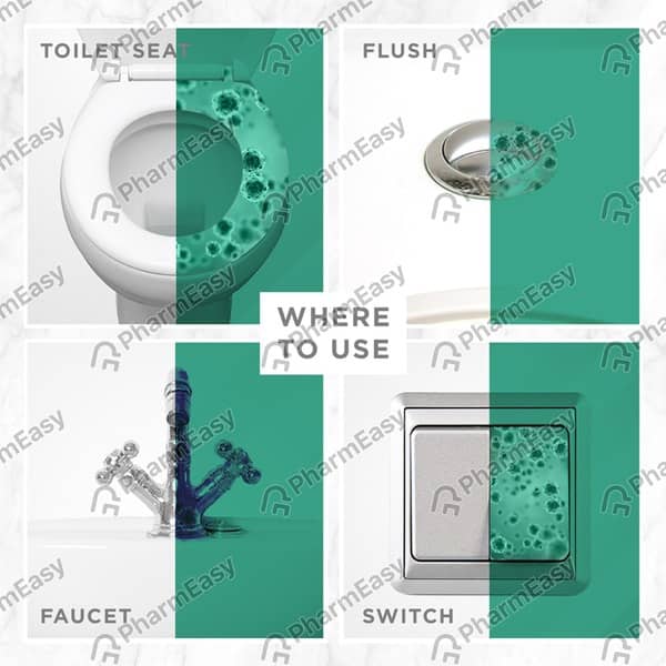 Pee Safe Toilet Seat Sanitizer Spray Floral 75 Ml Rc049p