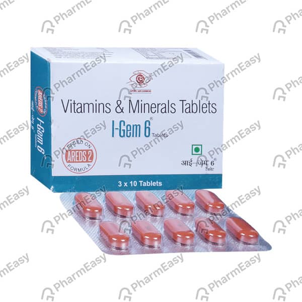 I Gem 6 Strip Of 10 Tablets