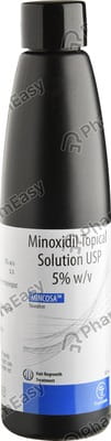 मिनकोसा 5% 60एमएल सॉल्यूशन की बॉटल