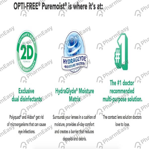 Opti Free Puremoist All Day Comfort Solution 300 Ml