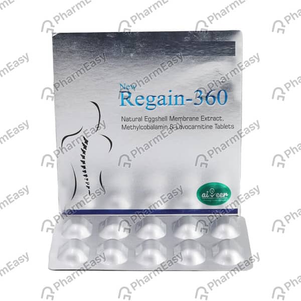 Regain 360 Strip Of 10 Tablets