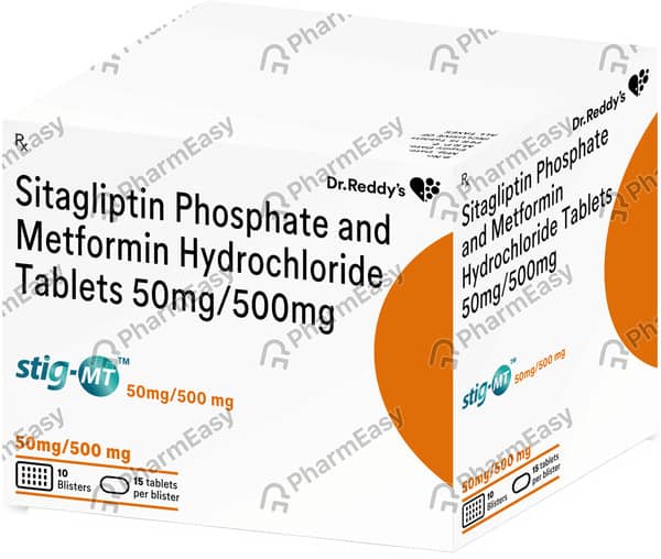 Stig Mt 50/500mg Strip Of 15 Tablets