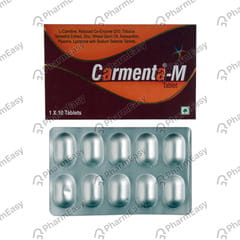 CARMENTA M STRIP OF 10 TABLETS