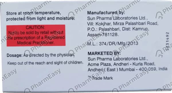 Sitared 100mg Strip Of 7 Tablets