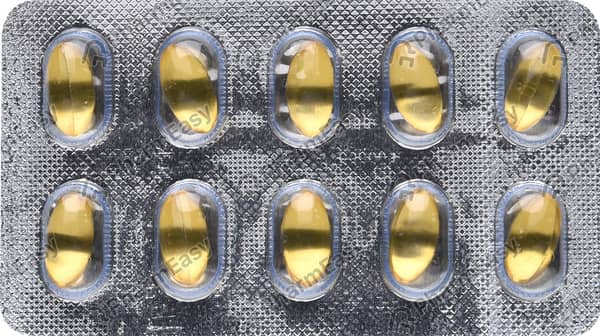 Tcud3 2k Strip Of 10 Softgel Capsules