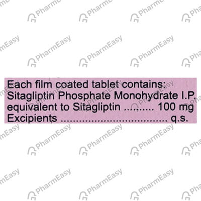 Sitacip 100mg Strip Of 10 Tablets