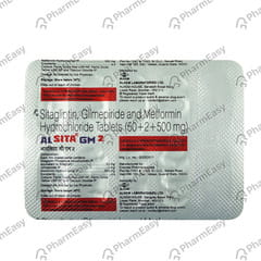 Alsita Gm 2mg Strip Of 10 Tablets