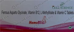 HEMOBLISS STRIP OF 10 TABLETS