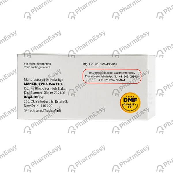 Odpep 40Mg Strip Of 10 Tablets