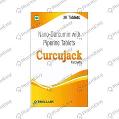 CURCUJACK BOTTLE OF 30 TABLETS