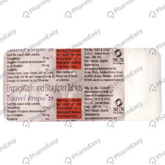 ISTAVEL EMPA 25MG STRIP OF 10 TABLETS