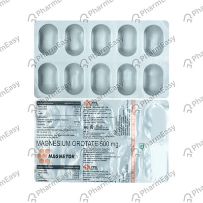 Magnetor Strip Of 10 Tablets