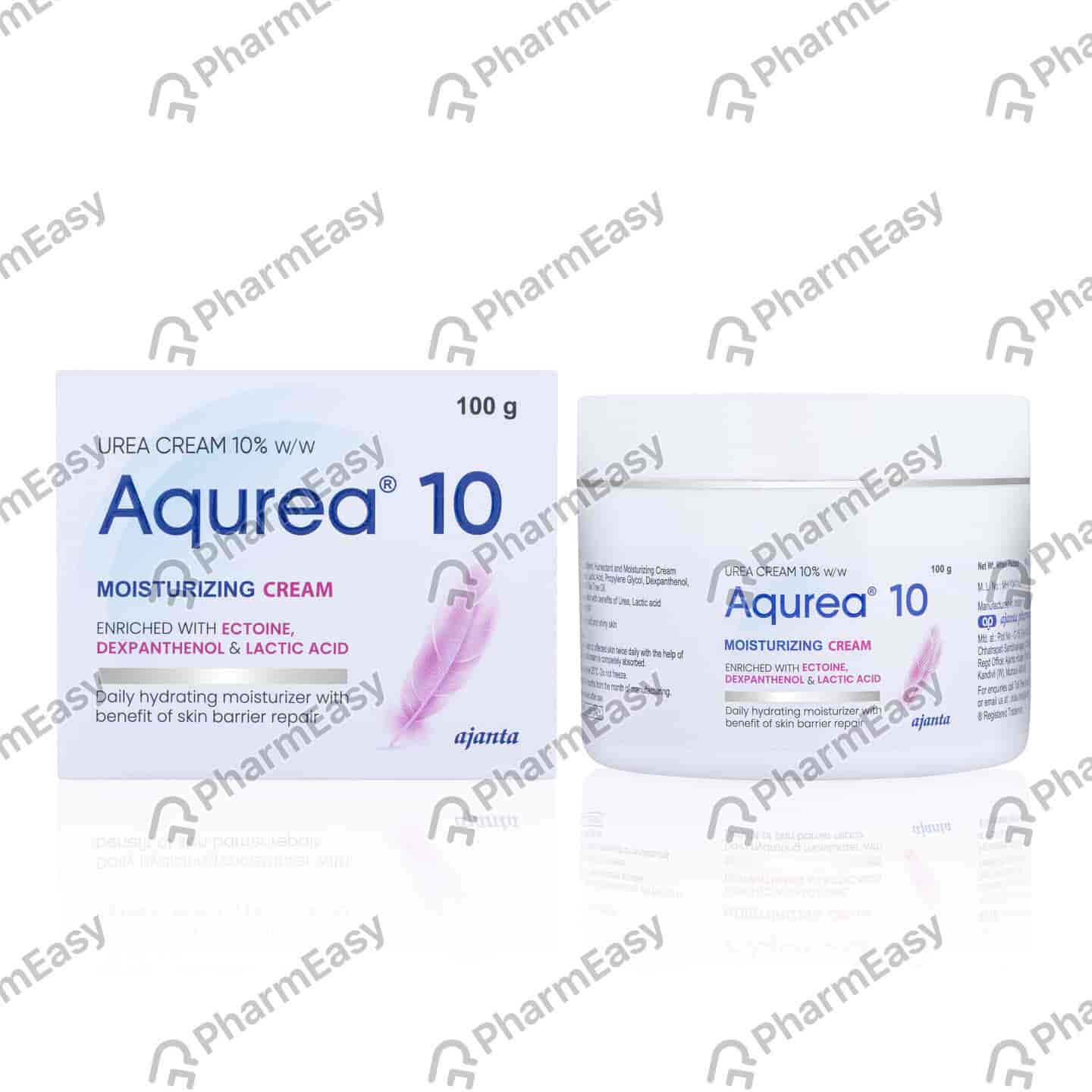 Aqurea 10 Urea 10% Moisturizing Cream 100 Gm
