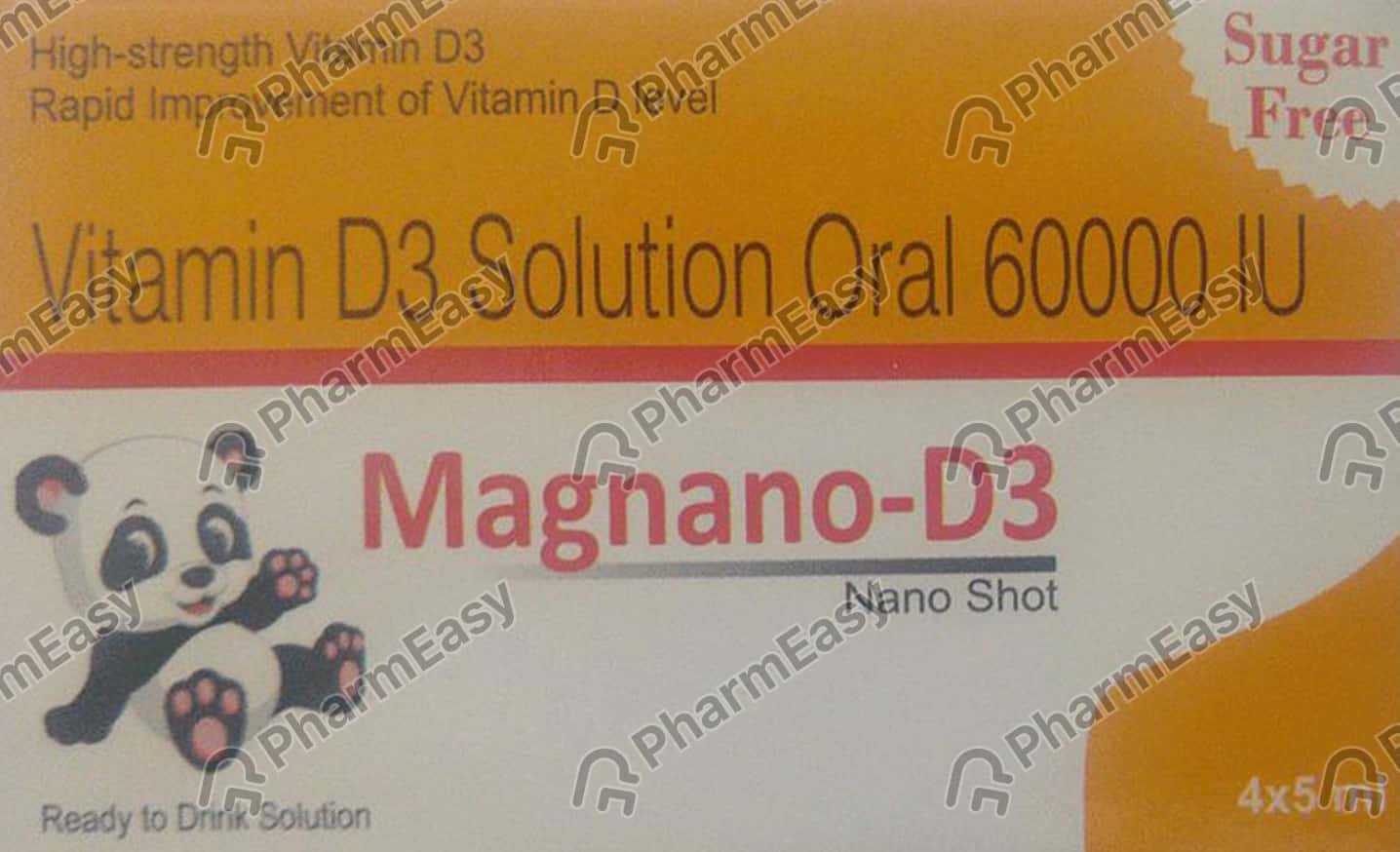 Magnano D3 Nano Shot Sugar Free Bottle Of 5ml Solution