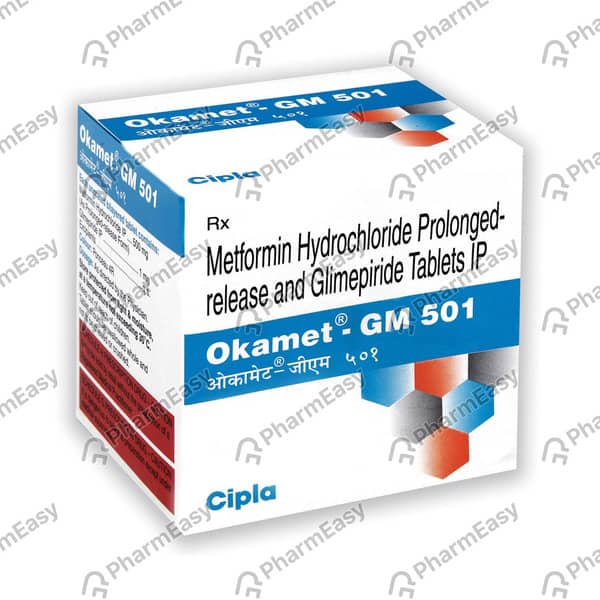 Okamet Gm 501mg Strip Of 15 Tablets