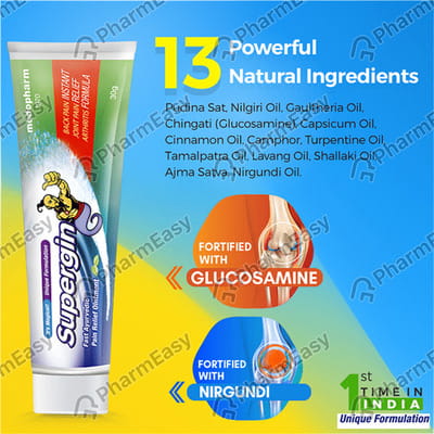Supergin Tube Of 30gm Ointment