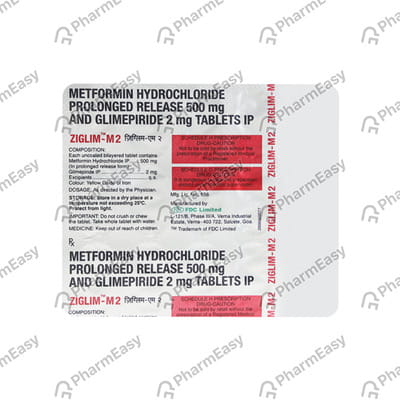 Drglim M 2mg Strip Of 10 Tablets