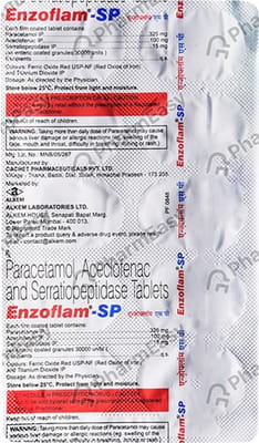 Enzoflam Sp Strip Of 10 Tablets