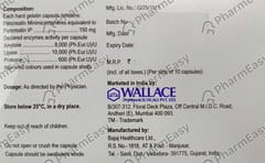 ENZIGEST 10000 STRIP OF 10 CAPSULES