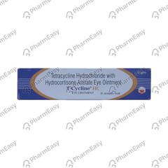 T CYCLINE HC TUBE OF 5GM EYE OINTMENT