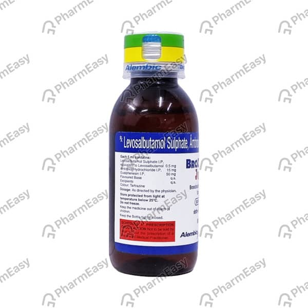 Brozeet Ls Junior Sugar Free Bottle Of 60Ml Expectorant