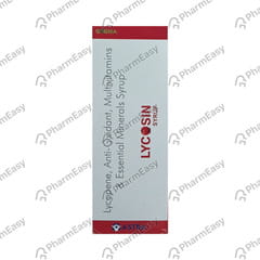 LYCOSIN SUGAR FREE BOTTLE OF 200ML SYRUP