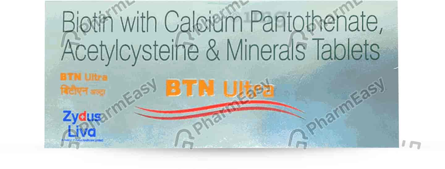 Btn Ultra Strip Of 30 Tablets