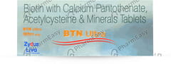 Btn Ultra Strip Of 30 Tablets