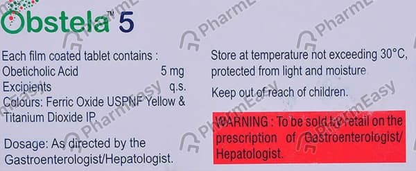 Obstela 5mg Strip Of 10 Tablets