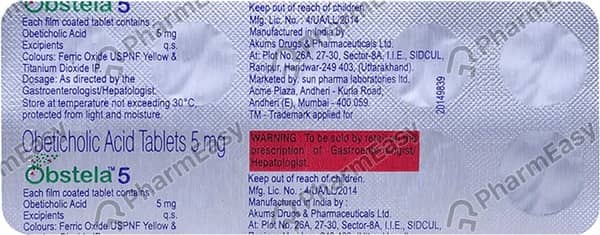 Obstela 5mg Strip Of 10 Tablets