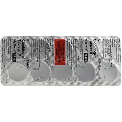 Mylpero 75mg Strip Of 10 Tablets