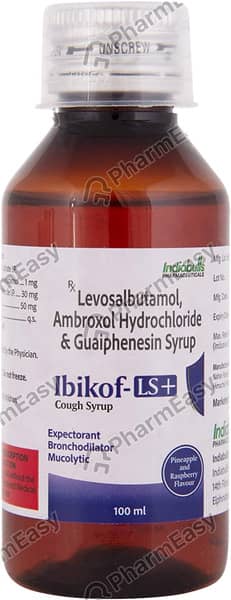 Ibikof Ls Forte Raspberry Flavour Bottle Of 100ml Syrup