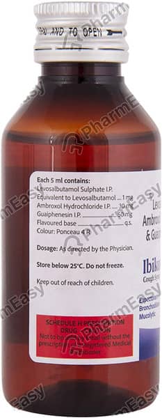 Ibikof Ls Forte Raspberry Flavour Bottle Of 100ml Syrup