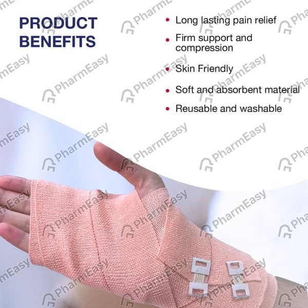 Hansaplast Cotton 10 Cm X 4 M Crepe Bandage 1 No's