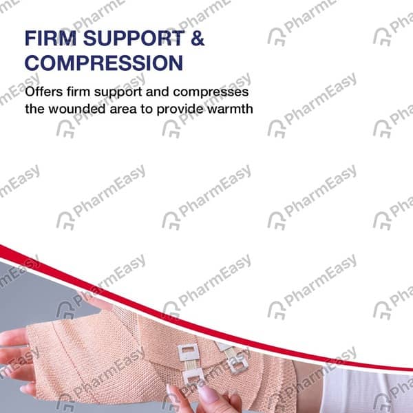 Hansaplast Cotton 10 Cm X 4 M Crepe Bandage 1 No's